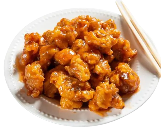 Orange Chicken combo plate